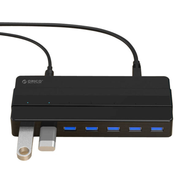 " Adapter Hub Orico 7xUSB 3.0 (czarny)" - obrazek 3