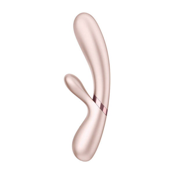 Podgrzewany wibrator Satisfyer Hot Lover różowo-złoty - obrazek 3