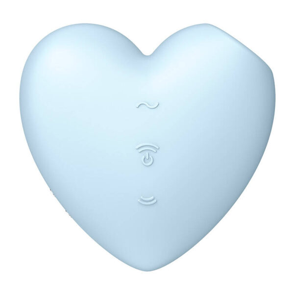 Masażer łechtaczki Satisfyer Cutie Heart (niebieski) - obrazek 2