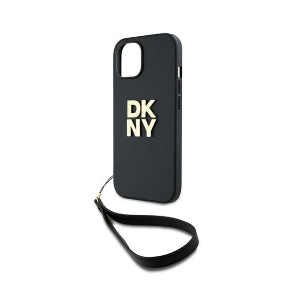 DKNY Wrist Strap Stock Logo - Etui iPhone 15 / 14 / 13 (czarny) - obrazek 5