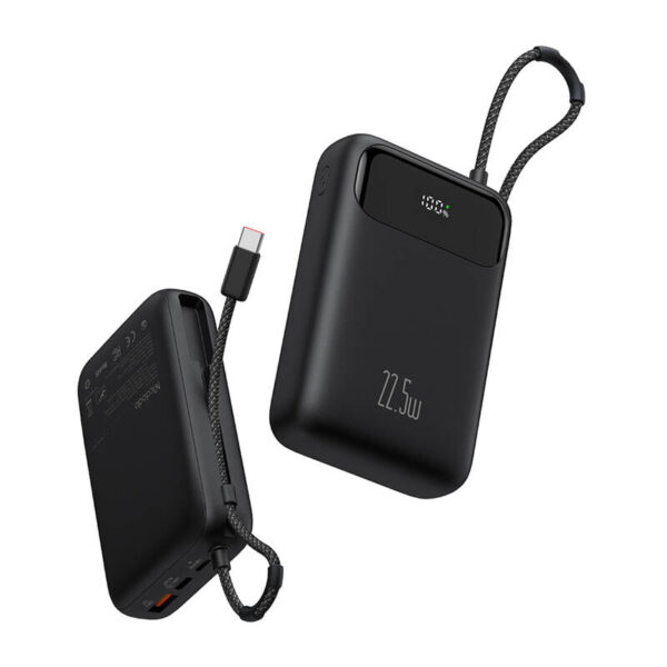 Power bank Mcdodo MC-3720 20000mAh, USB-C, USB-A, kabel USB-C - obrazek 2