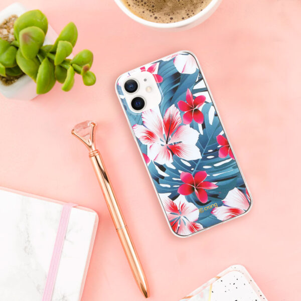 Crong Flower Case - Etui iPhone 12 / iPhone 12 Pro (wzór 03) - obrazek 7