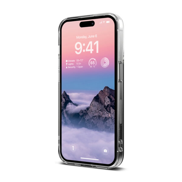 Crong Crystal Slim Cover - Etui iPhone 14 Pro Max (przezroczysty) - obrazek 3