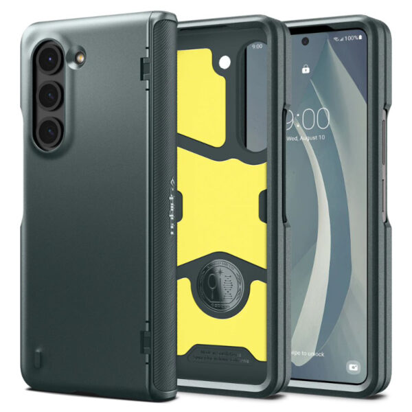 Spigen Slim Armor Pro - Etui do Samsung Galaxy Z Fold 5 (Abyss Green)