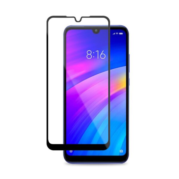 Crong 7D Nano Flexible Glass - Szkło hybrydowe 9H na cały ekran Xiaomi Redmi 7 - obrazek 2