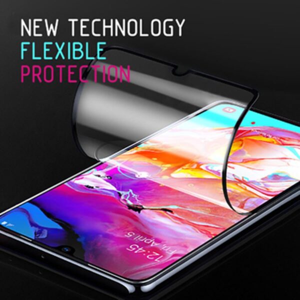 Crong 7D Nano Flexible Glass - Szkło hybrydowe 9H na cały ekran Xiaomi Redmi 7 - obrazek 4