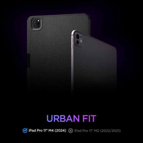 Spigen Urban Fit - Etui do iPad Pro 11" (M4, 2024) (Black) - obrazek 13