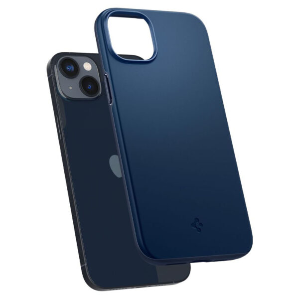 Spigen Thin Fit - Etui do iPhone 15 Plus / iPhone 14 Plus (Granatowy) - obrazek 2