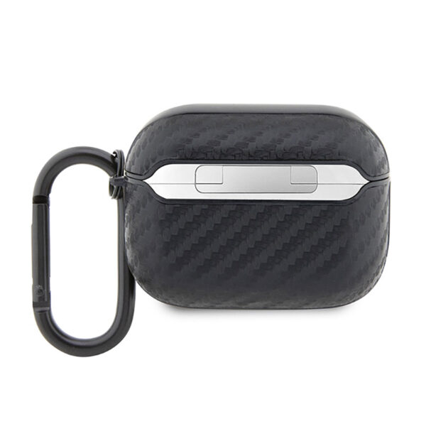 BMW Carbon Double Metal Logo - Etui AirPods Pro (Czarny) - obrazek 2