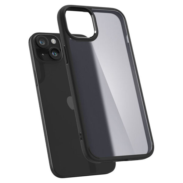 Spigen Ultra Hybrid - Etui do iPhone 15 (Frost Black) - obrazek 6