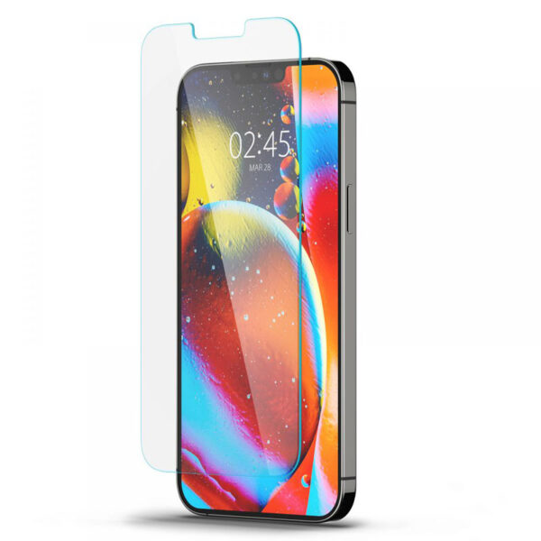 Spigen Glas.TR Slim - Szkło hartowane do iPhone 14 / iPhone 13 / iPhone 13 Pro - obrazek 4