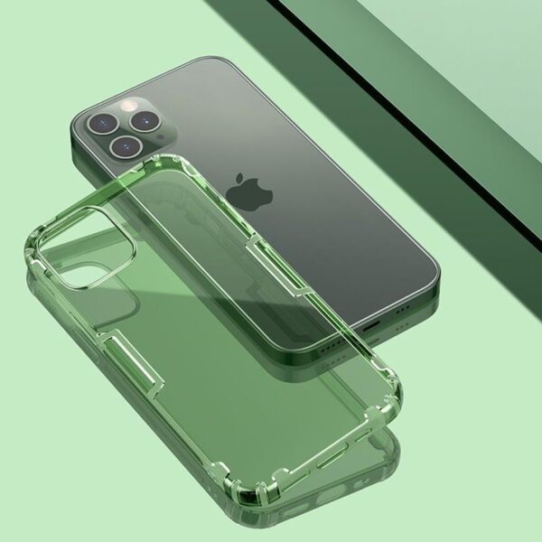 Nillkin Nature TPU Case - Etui Apple iPhone 12 Pro Max (Dark Green) - obrazek 2