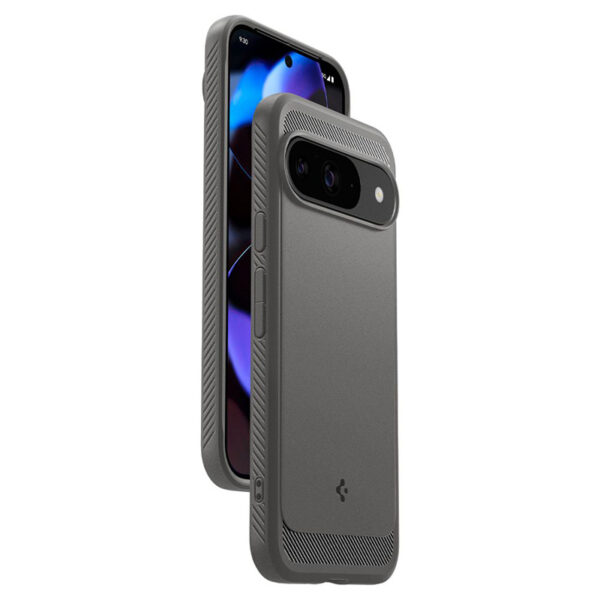 Spigen Rugged Armor - Etui do Google Pixel 9 / 9 Pro (Marble Grey) - obrazek 7