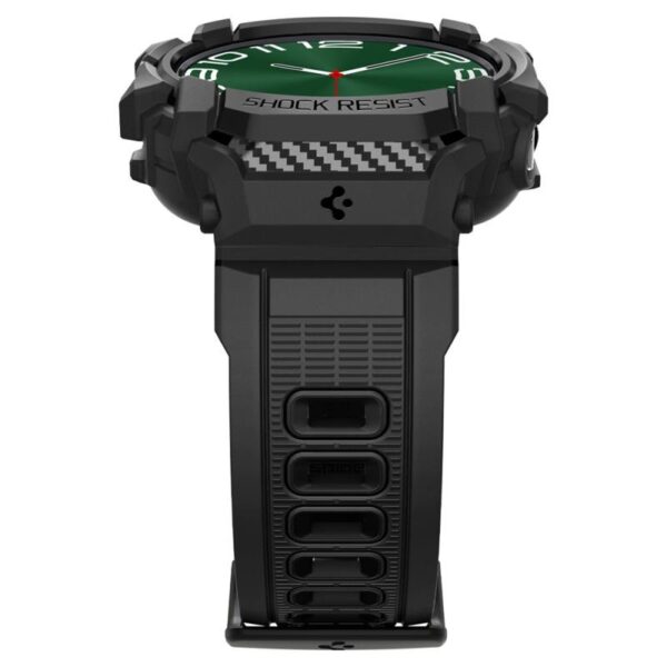 Spigen Rugged Armor Pro - Pasek + etui do Samsung Galaxy Watch Ultra 47 mm (Matte Black) - obrazek 7