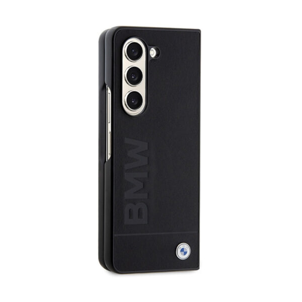 BMW Signature Logo Imprint - Etui Samsung Galaxy Z Fold 5 (czarny) - obrazek 5