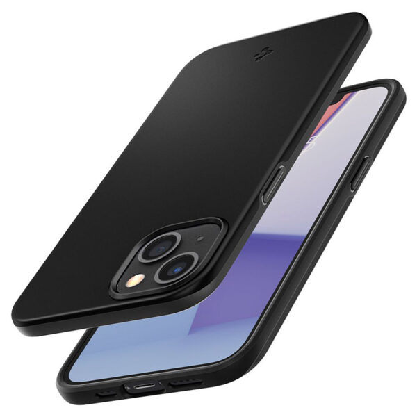 Spigen Thin Fit - Etui do iPhone 13 (Czarny) - obrazek 6