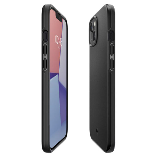 Spigen Thin Fit - Etui do iPhone 13 (Czarny) - obrazek 7