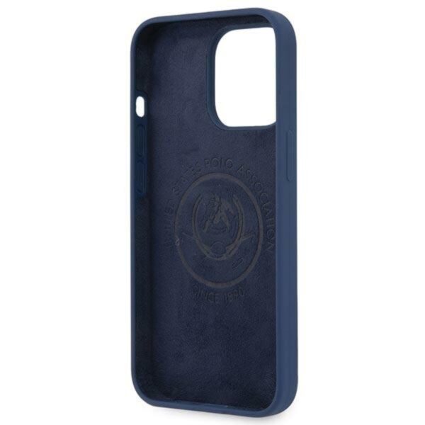 US Polo Assn Silicone Logo - Etui iPhone 13 Pro Max (granatowy) - obrazek 7