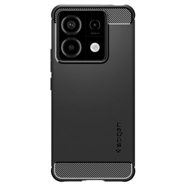 Spigen Rugged Armor - Etui do Xiaomi Redmi Note 13 Pro 5G/POCO X6 5G (Matte Black) - obrazek 2