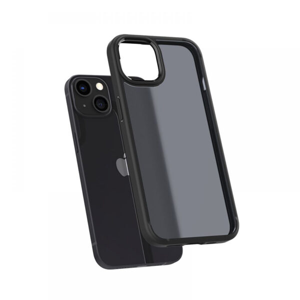 Spigen Ultra Hybrid - Etui do iPhone 13 (Matte Frost Black) - obrazek 6