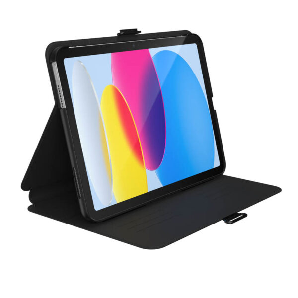 Speck Balance Folio - Etui iPad 10.9" (2022) z powłoką MICROBAN w/Magnet & Stand up (Black) - obrazek 2