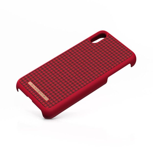 Nordic Elements Saeson Idun - Materiałowe etui iPhone Xs Max (Red) - obrazek 3