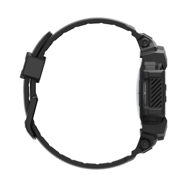 Spigen Rugged Armor Pro - Pasek + etui do Samsung Galaxy Watch 7 40 mm (Matte Black) - obrazek 4