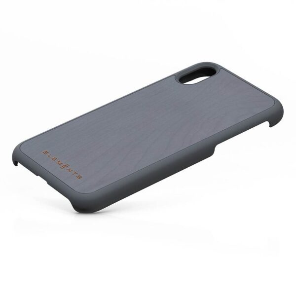 Nordic Elements Original Gefion - Drewniane etui iPhone XR (Mid Grey) - obrazek 4