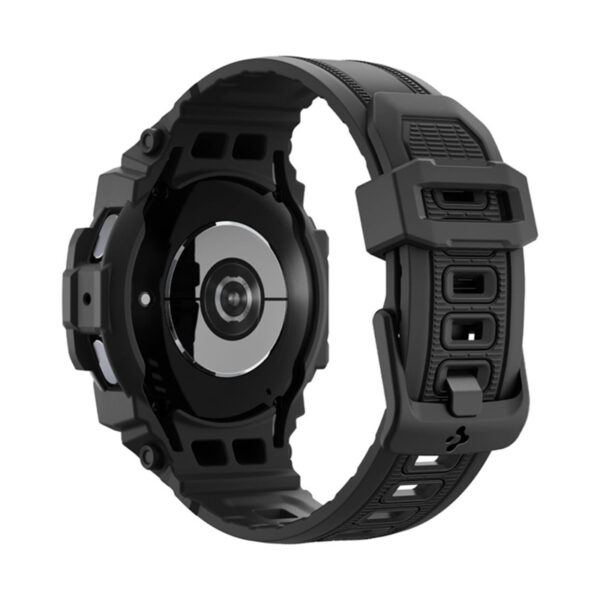 Spigen Rugged Armor Pro - Pasek + etui do Samsung Galaxy Watch 7 40 mm (Matte Black) - obrazek 6