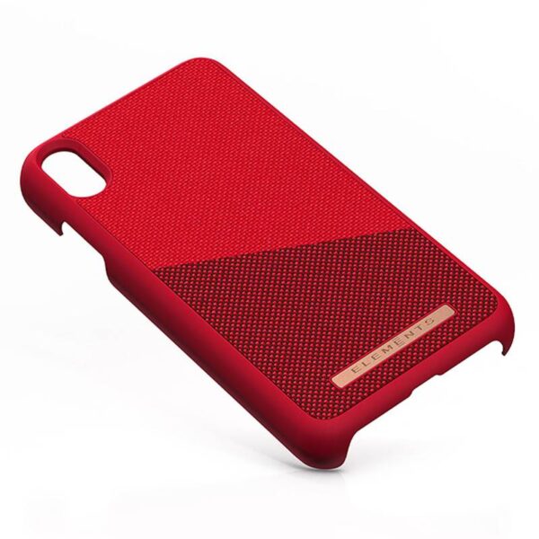 Nordic Elements Saeson Freja - Materiałowe etui iPhone Xs Max (Red) - obrazek 2