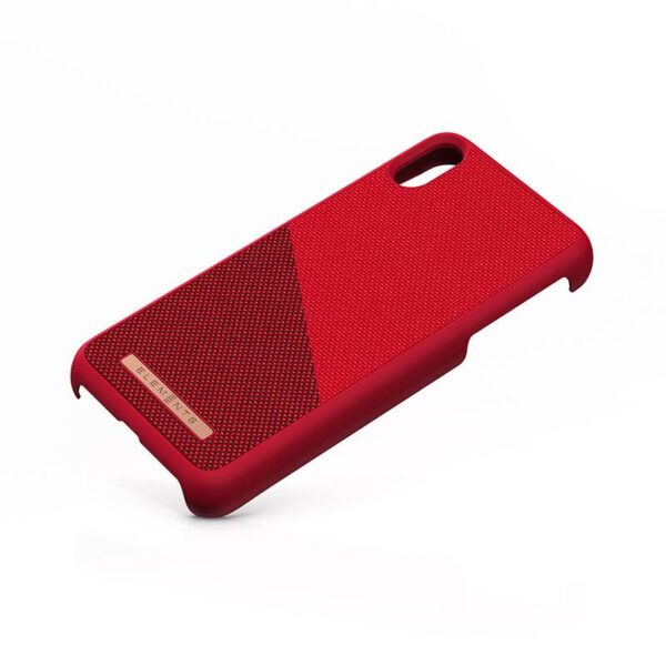 Nordic Elements Saeson Freja - Materiałowe etui iPhone Xs Max (Red) - obrazek 3