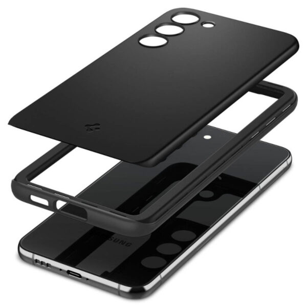 Spigen Thin Fit - Etui do Samsung Galaxy S23 (Czarny) - obrazek 9