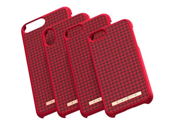 Nordic Elements Saeson Idun - Materiałowe etui iPhone Xs Max (Red) - obrazek 7