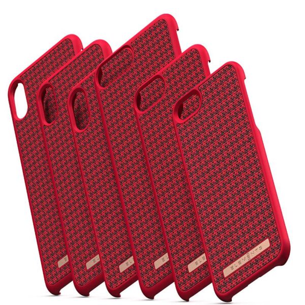 Nordic Elements Saeson Idun - Materiałowe etui iPhone Xs Max (Red) - obrazek 8