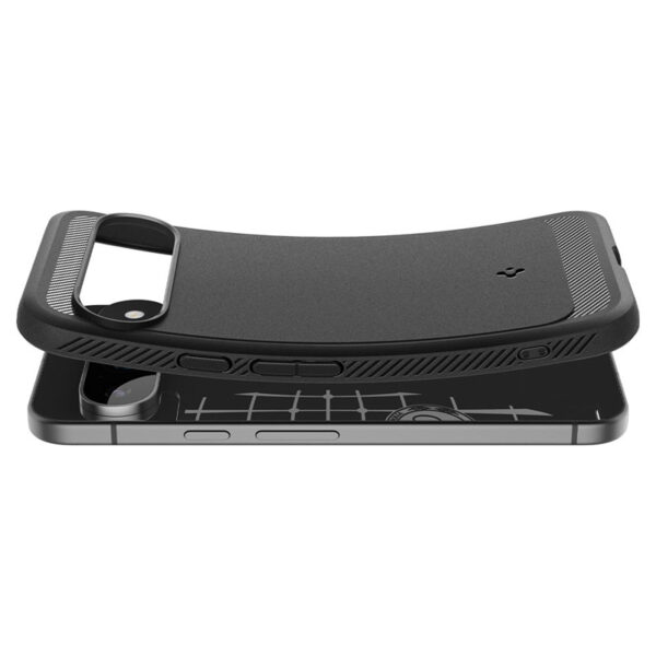 Spigen Rugged Armor - Etui do Google Pixel 9 / 9 Pro (Matte Black) - obrazek 9