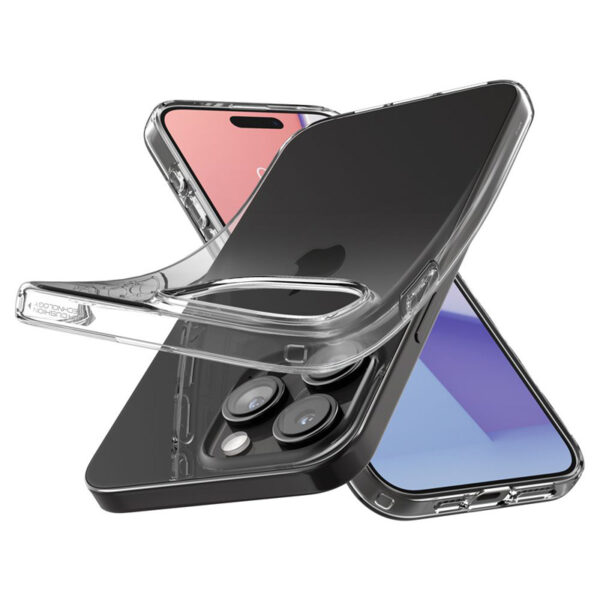 Spigen Liquid Crystal - Etui do iPhone 15 Pro (Przezroczysty) - obrazek 7