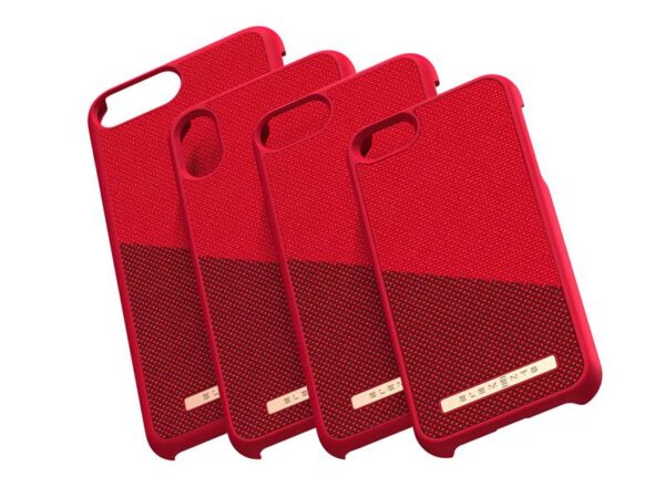 Nordic Elements Saeson Freja - Materiałowe etui iPhone Xs Max (Red) - obrazek 8