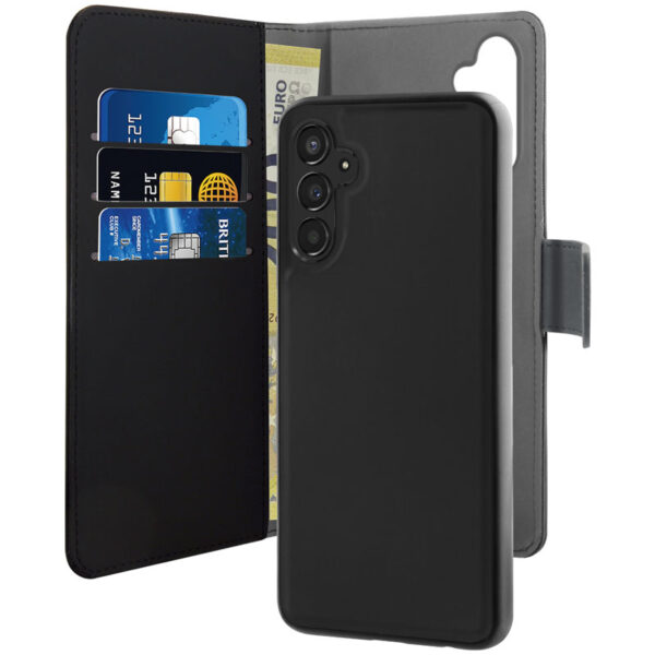 PURO Wallet Detachable - Etui 2w1 Samsung Galaxy A34 5G (czarny) - obrazek 2