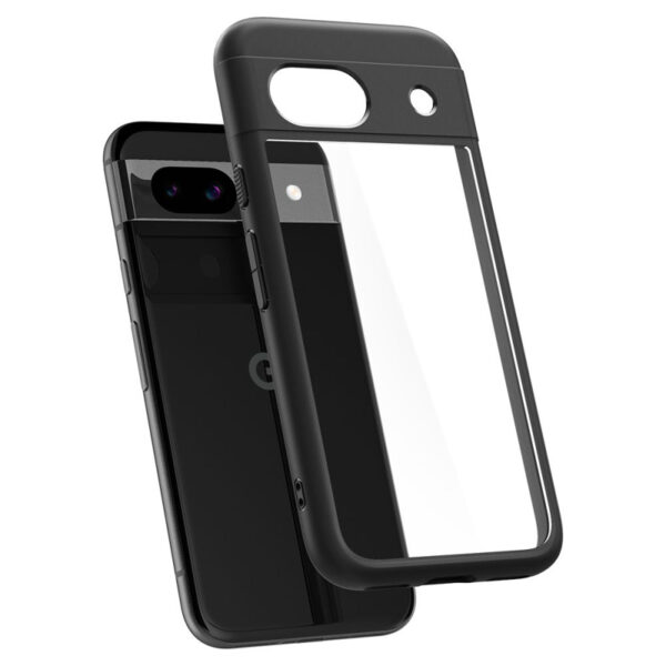 Spigen Ultra Hybrid - Etui do Google Pixel 8A (Matte Black) - obrazek 7