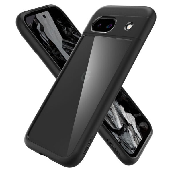 Spigen Ultra Hybrid - Etui do Google Pixel 8A (Matte Black) - obrazek 10