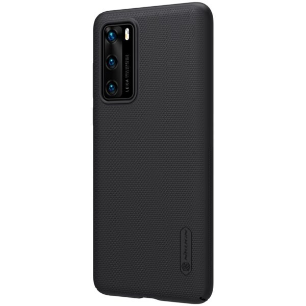 Nillkin Super Frosted Shield - Etui Huawei P40 (Black) - obrazek 2