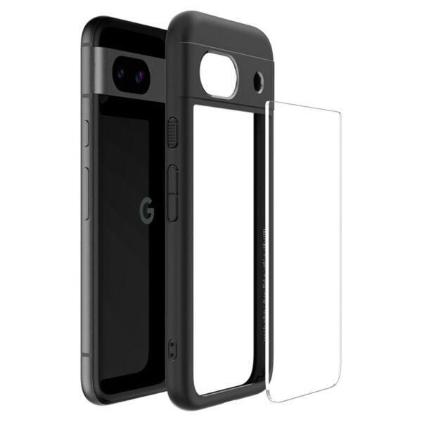 Spigen Ultra Hybrid - Etui do Google Pixel 8A (Matte Black) - obrazek 12