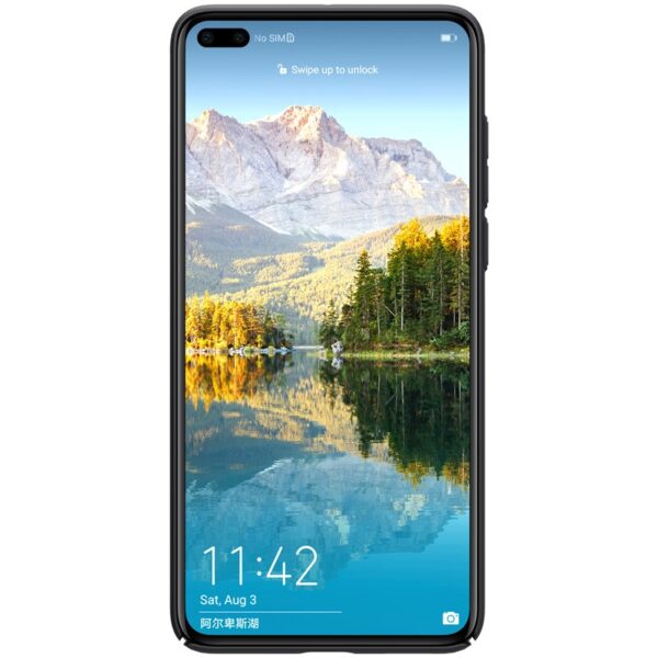 Nillkin Super Frosted Shield - Etui Huawei P40 (Black) - obrazek 3