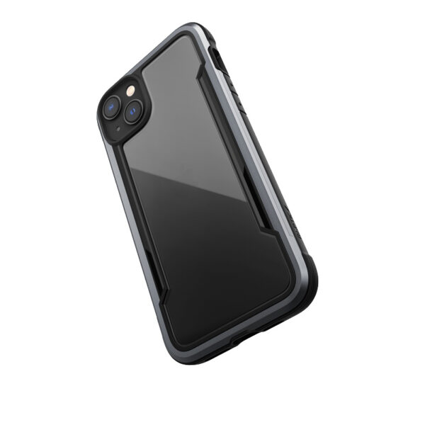 X-Doria Raptic Shield - Etui aluminiowe iPhone 14 Plus (Drop-Tested 3m) (Black) - obrazek 4