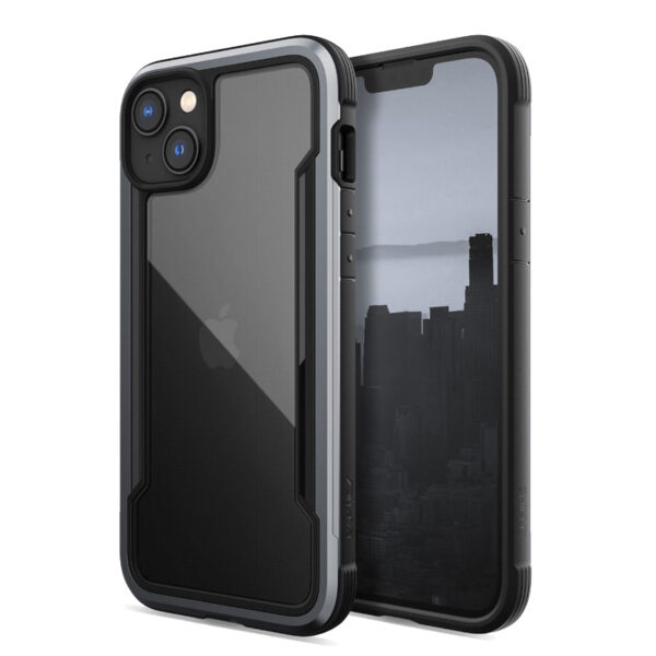 X-Doria Raptic Shield - Etui aluminiowe iPhone 14 Plus (Drop-Tested 3m) (Black) - obrazek 5