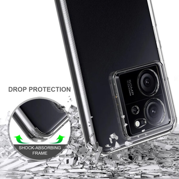 Crong Crystal Shield Cover - Etui Xiaomi 13T / 13T Pro (przezroczysty) - obrazek 5