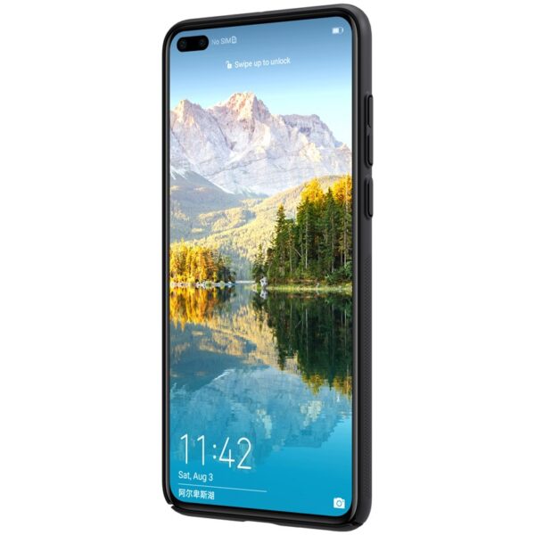 Nillkin Super Frosted Shield - Etui Huawei P40 (Black) - obrazek 4