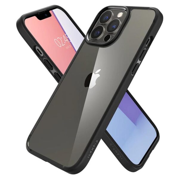 Spigen Ultra Hybrid - Etui do iPhone 13 Pro (Czarny) - obrazek 2