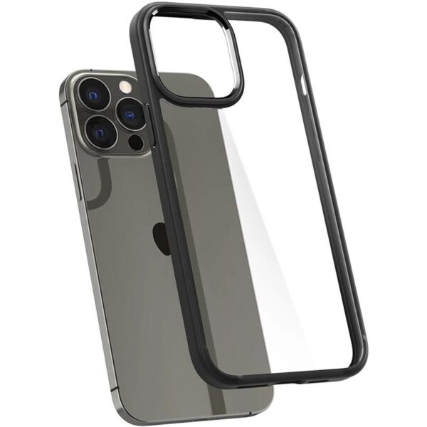 Spigen Ultra Hybrid - Etui do iPhone 13 Pro (Czarny) - obrazek 3