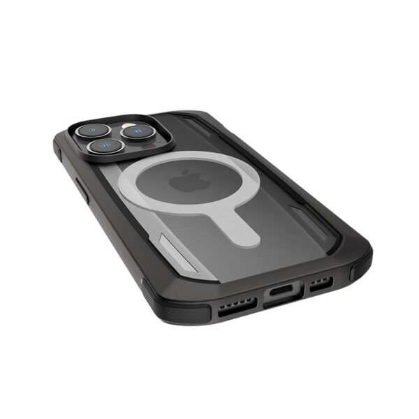 X-Doria Raptic Secure MagSafe - Biodegradowalne etui iPhone 14 Pro Max (Drop-Tested 4m) (Black) - obrazek 2